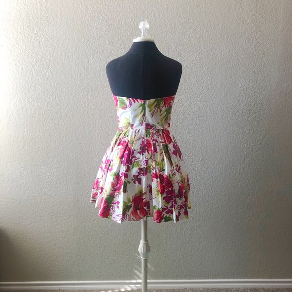 Allen B. by Allen Schwartz Semi-Formal Floral Mini Dress - Picture 3 of 3